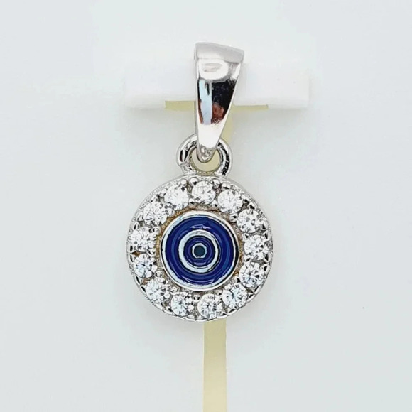 925 Sterling Silver Cubic Zircon Pendant for Women/Girls, US925P1091 - Picture 1 of 8